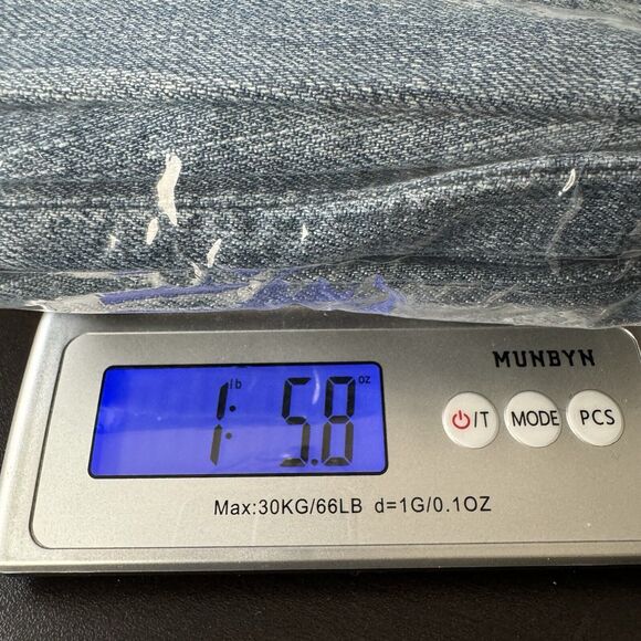 Seven 7 for all Mankind Flare Leg Jeans Womens Size 30 Blue Denim Made in USA - Picture 16 of 16